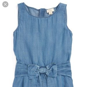 Kate Spade Girls Romper WithBow Detail